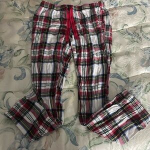 old navy plaid pj pants